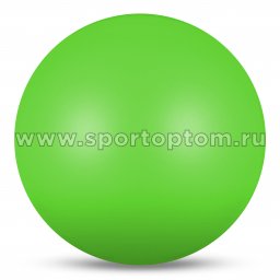 Мяч для художественной гимнастики INDIGO металлик 350 г IN367 17 см Салатовый