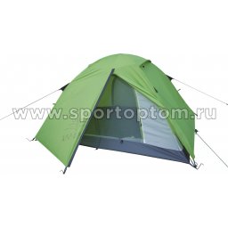 Палатка INDIGO Outland-3 180*50+50*220*120см Зелено-серый