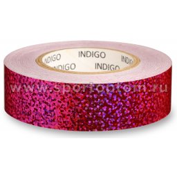 Обмотка для обруча на подкладке INDIGO CRYSTAL IN139 20мм*14м Розовый