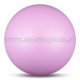 Мяч для художественной гимнастики INDIGO металлик 350 г IN367 17 см Сиреневый