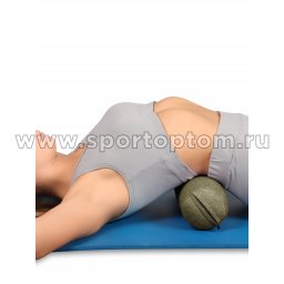 Валик для спины  SM-387 зеленый мох 4