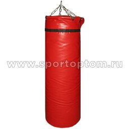 Мешок боксерский SM 55кг на цепи (армированный PVC) SM-239 55 кг Красный