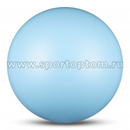 Мяч для художественной гимнастики INDIGO металлик 350 г IN367 17 см Голубой