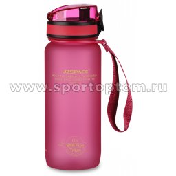 Бутылка для воды UZSPACE тритан 3037 Розовый