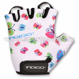Перчатки вело INDIGO BUTTERFLY 1
