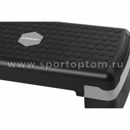 Степ платформа для аэробики 2 уровня INDIGO IN403 Черно-серый F-ST-168-NEGR-2-f2_resized