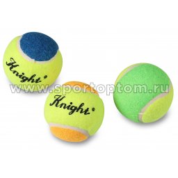 Мяч для большого тенниса KNIGHT (3 шт в тубе) тренировочный Класс В 803T P3 (1)