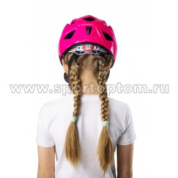 шлем велосипедный IN073 розовый 3