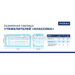 Утяжелители Классика 1-2