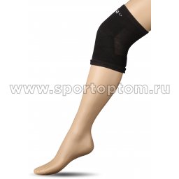 Наколенник для гимнастики и танцев INDIGO махровый ЛВ12 Черный (1)
