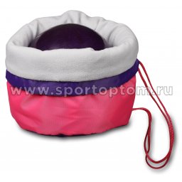 Чехол для мяча гимнастического утепленный INDIGO SM-335 34*24 см Розовый