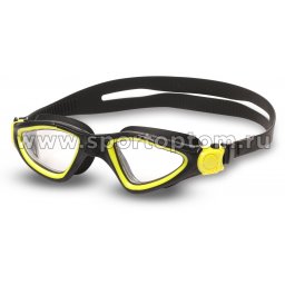 Очки для плавания INDIGO SNAIL  S2937F Черно-желтый