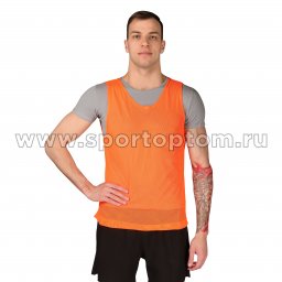 Манишка Сетчатая Спортивные Мастерские SM-248 L Оранжевый