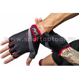 Велосипедные перчатки SB-01-8203-1 Черно-красный 1