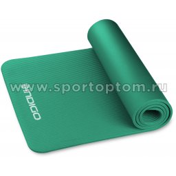 Коврик для йоги и фитнеса INDIGO NBR IN229 173*61*1,2 см Темно-зеленый