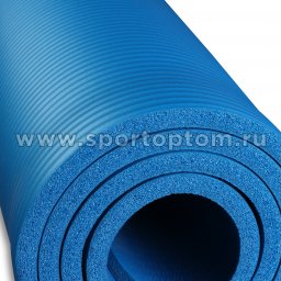Коврик для йоги и фитнеса INDIGO NBR IN229 Синий (5)