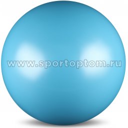 Мяч для художественной гимнастики d15см Металлик AB2803 Голубой