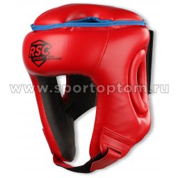 Шлем боксерский RSC  PU  BF BX 208 Красный