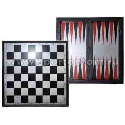 Игра 3 в 1 магнитная  (нарды, шахматы, шашки) 3146-3143 2