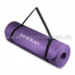 Коврик для йоги и фитнеса INDIGO NBR IN229 Фиолетовый (3)