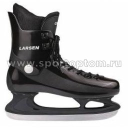 Коньки хоккейные пластиковые LARSEN OSKAR H23                       36 Черный