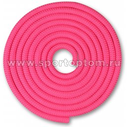 Скакалка для художественной гимнастики Утяжеленная INDIGO SM-121 2,5 м Розовый