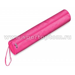Чехол для булав гимнастических (тубус) INDIGO SM-128 46*8 см Розовый