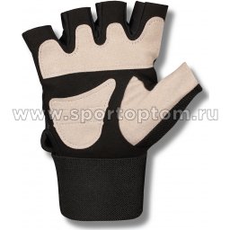 Перчатки для фитнеса с широким напульсником INDIGO IR 97838 (2)