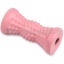 Массажный валик для ног INDIGO PVC IN189 16*7,6 см Розовый