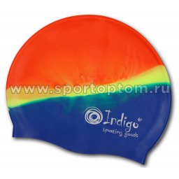 Шапочка для плавания силиконовая INDIGO 110 SC Мультицвет (4)