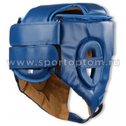 Шлем боксерский RSC PU BF BX 201 Синий (2)