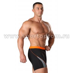 Плавки-шорты мужские SHEPA со вставками 059 Черный (3)