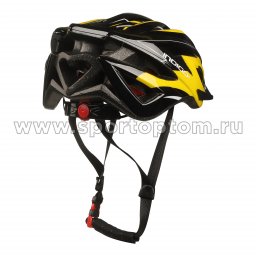 шлем велосипедный IN331 черно-желтый 2