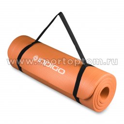 Коврик для йоги и фитнеса INDIGO NBR IN104 Оранжевый (3)