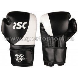 Перчатки боксёрские RSC POWER PU FLEX  SB-01-135 Черно-белый