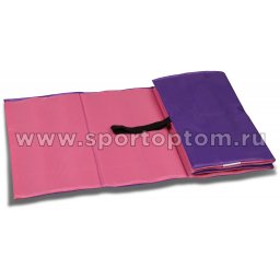 Коврик гимнастический детский INDIGO SM-043 150*50*1 см Розово-фиолетовый